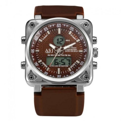 Dual Time Zone Men's Sport Watch