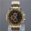 Stainless Steel Sub-Dials Quartz Business Watch