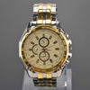 Stainless Steel Sub-Dials Quartz Business Watch