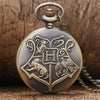 Retro Hogwarts School Witchcraft Pocket Watch