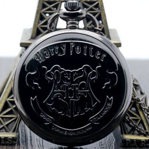 Retro Hogwarts School Witchcraft Pocket Watch